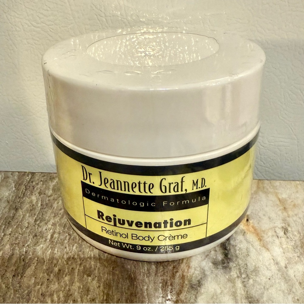 DrJeannette Graf Rejuvenation Retinol Body Crème 9oz AntiAging Firming Hydrating
